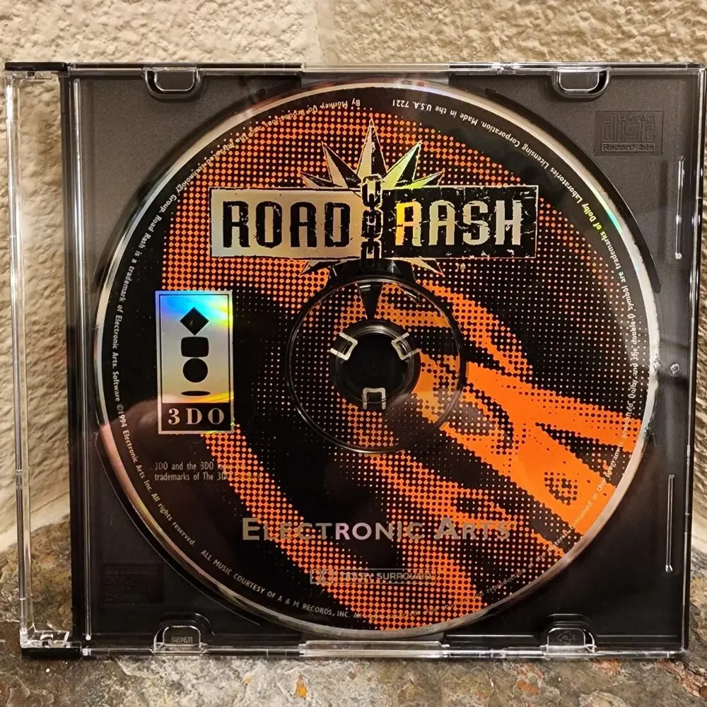 Game - Road Rash - 3DO
